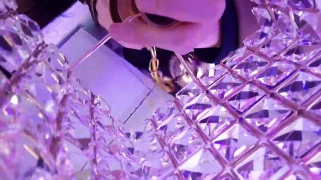 Как собирать как подключать Люстру плафон с Хрусталем!