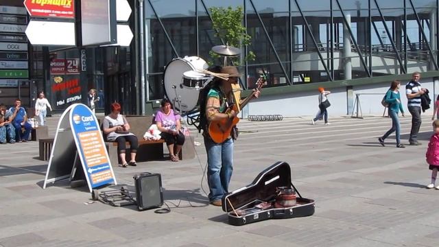 Михаил Каретко, Питер, метро Ладожская 12.07.14 смотреть онлайн