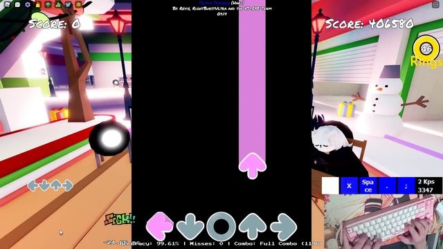 Funky Friday ROBLOX | Triple Trouble (HARD) All Rings + Full Combo смотреть онлайн
