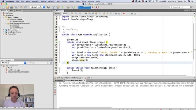 Gluon Live: Getting Started with JavaFX смотреть онлайн