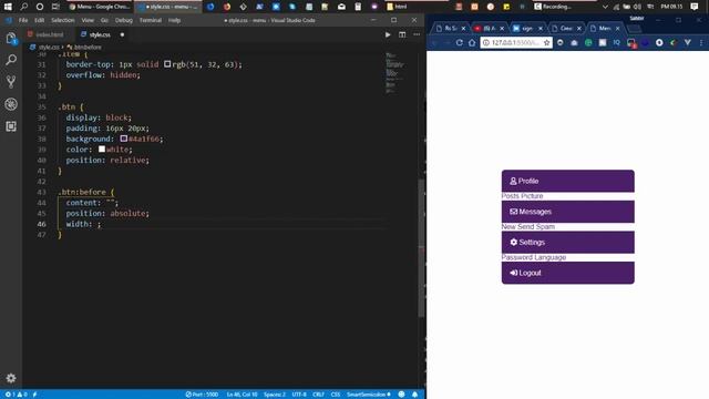 Amazing accordion menu using only HTML & CSS смотреть онлайн