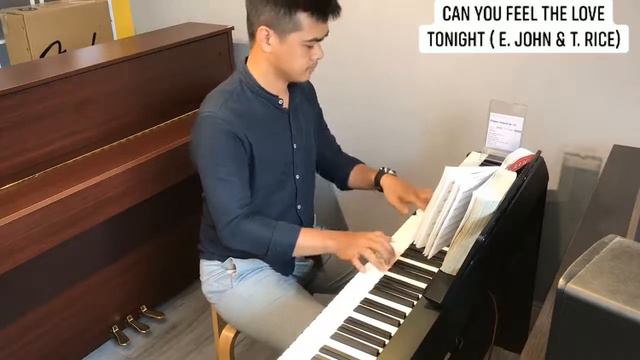 Sound Piano Roland FP-10 / Can You Feel the Love Tonight - Elton John смотреть онлайн