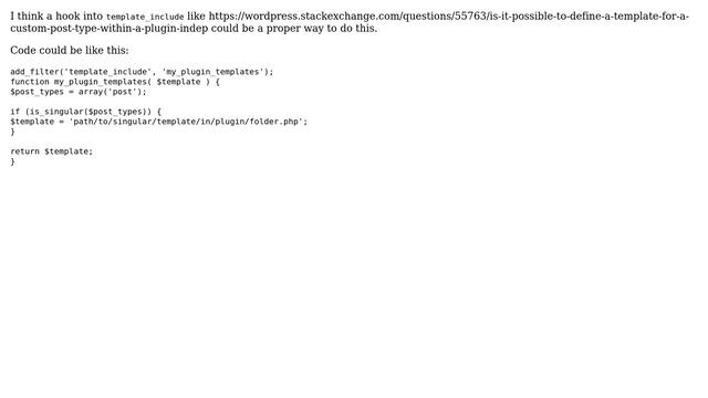 Wordpress: Using single.php from plugin folder instead of default template folder (3 Solutions!!) смотреть онлайн
