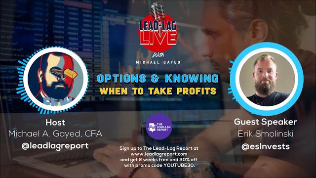 Options & Knowing When To Take Profits With Erik Smolinski смотреть онлайн