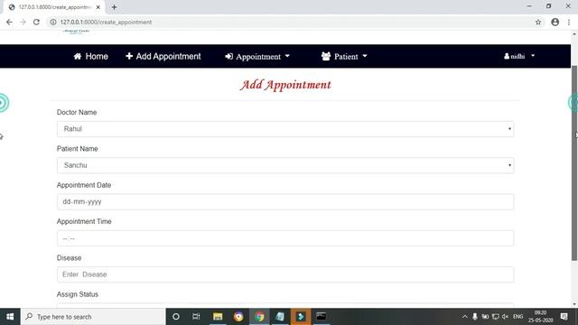 Hospital Management System Project | Python Django Project смотреть онлайн