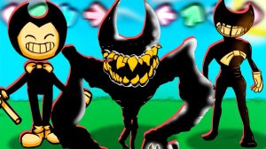 Чернильный ДЕМОН БЕНДИ во Friday Night Funkin' Хоррор Мод Inkwell Hell