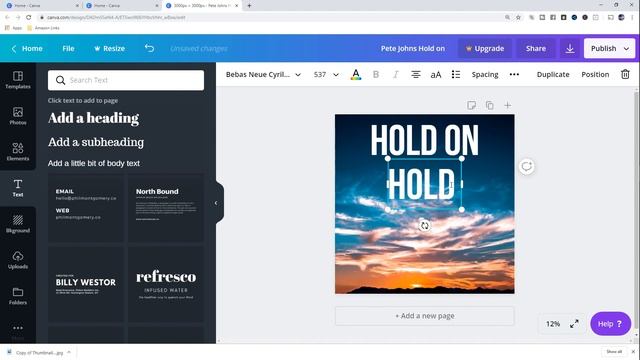 How to create ALBUM ART for FREE with Canva.com смотреть онлайн