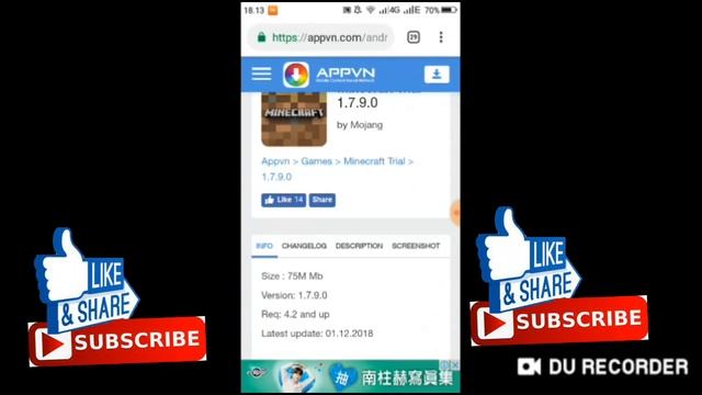 Cara download Minecraft trial versi 1.7.9.0 mod apk смотреть онлайн