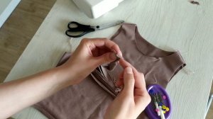 как сшить ЛЕТНИЙ ТОП по бесплатной выкройке | Пошаговый урок для новичков #швейное