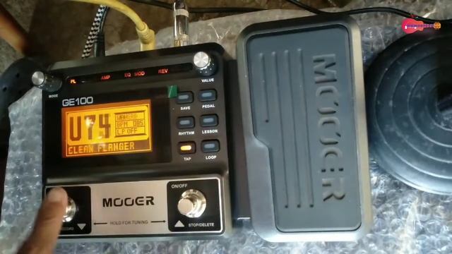 Mooer GE100 Wah/Expression Pedal Settings