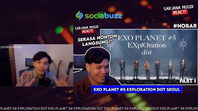 EXO PLANET 5#EXPLORATION DOT SEOUL (SOCIABUZZ) | SARJANA MUSIK REACT смотреть онлайн