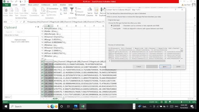 Preprocess Excel Data for Lab Report смотреть онлайн