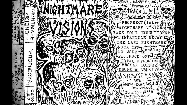 NIGHTMARE VISIONS - PROPHECY - DEMO TAPE CASSETTE 1987 смотреть онлайн