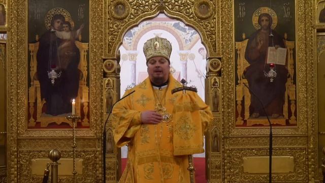 14.11.2021 Проповедь еп. Алексия на Литургии. Бессребреников и чудотворцев Космы и Дамиана Асийских смотреть онлайн