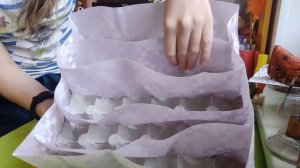 DIY Органайзер для носков из упаковки для яиц и обоев. Recycling. Из мусора в полезную вещь!