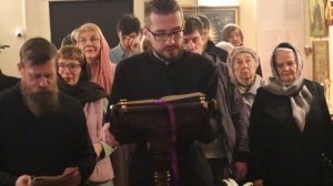 ``Славно бо прославися...' на чтении паремий на вечерне. Литургия Великой субботы. 15 апреля 2023 г.