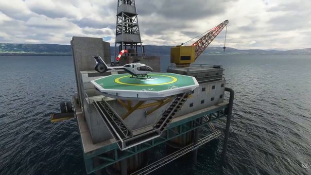 Défi atterrissages plateformes Santa Barbara par gros temps ! MSFS 2020 смотреть онлайн