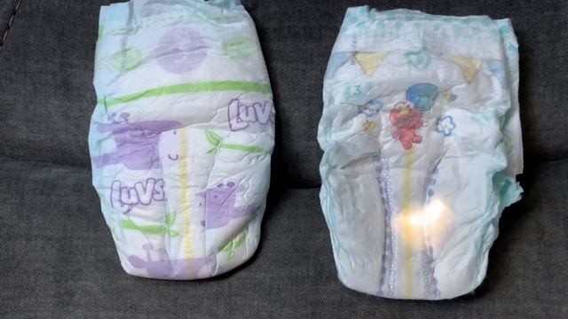 *NEW* LUVS TRIPLE LEAK GUARD DIAPER REVIEW | VS PAMPERS BABY DRY