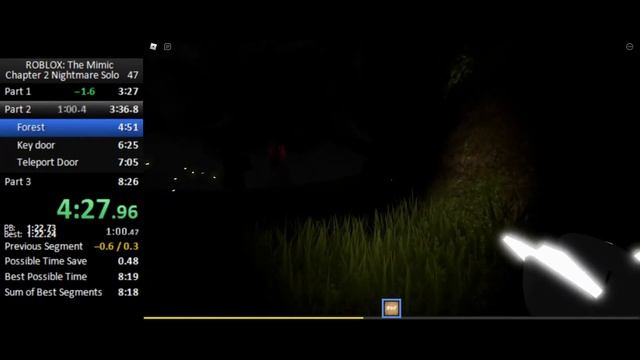 [World Record] Roblox: The Mimic NIGHTMARE 2 Old Version Solo Speedrun in 8 MINUTES смотреть онлайн