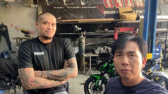 Live exhaust sound reveal on PBA Star JR Quiñahan of NLEX Road Warriors's Kawasaki Z1000! ?⛹️♂️??? смотреть онлайн