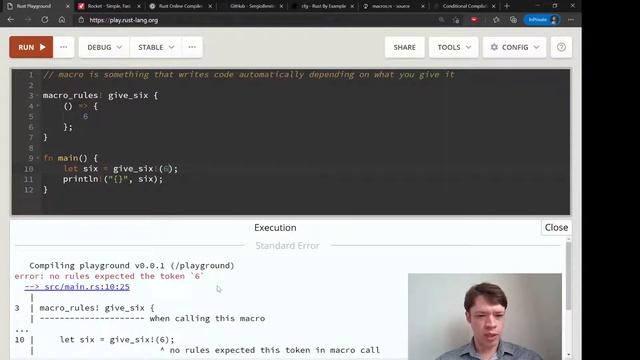 Easy Rust 174: Intro to macros смотреть онлайн