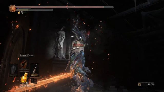 Dark Souls III - AoA - NPC - Sir Vilhelm - The Painted World of Ariandel смотреть онлайн