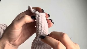 Зайка крючком из плюшевой пряжи ? Вяжем вместе ❤️ Мастер-класс // Часть 1