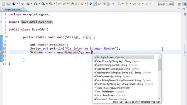 Java Even Number Odd Number Example Program ( User Input ) смотреть онлайн