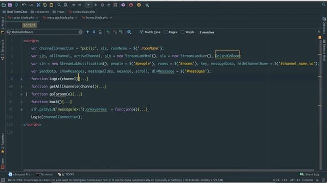 laravel 5.4 Realtime chat app lesson 16 fix scroll bar and clear all messages смотреть онлайн