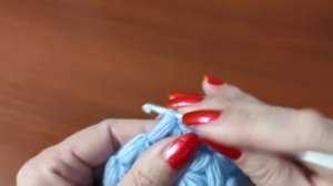 Шапочка узор ,, звездочки,, крючком. Пышные столбики. Подробный М.К.