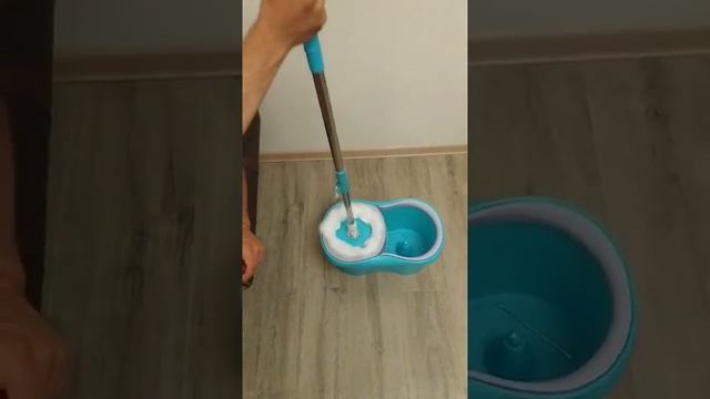 Швабра с ведром Magic Mop для мытья полов и ламината смотреть онлайн