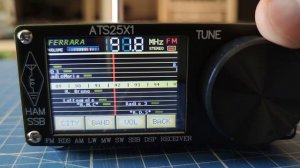 ATS25X1  Полнодиапазонный радиоприемник FM LW(MW SW) SSB + 3,5-дюймовый сенсорный ЖК-дисплей.