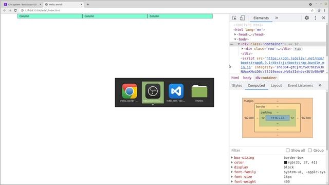 CSS - Bootstrap - Grid e Colunas смотреть онлайн