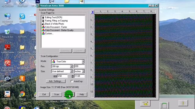 Scanner Umax Astra 3600 Problem