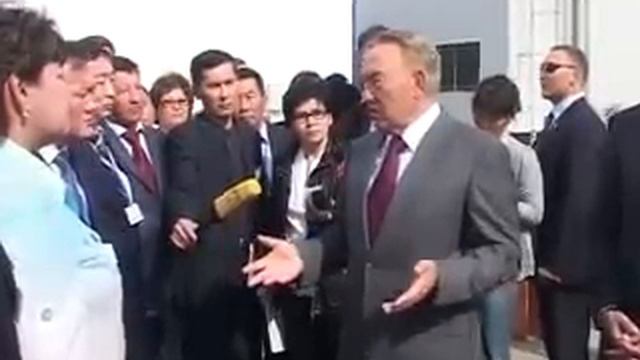 Назарбаев и Бергей Рыскалиев, Атырау смотреть онлайн