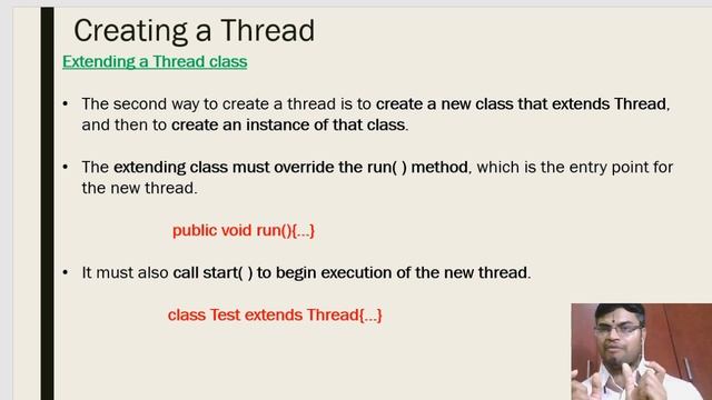 Creating threads in Java with an example смотреть онлайн