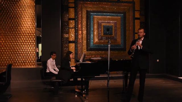 Duo Inspiro LIVE: C. Saint-Saens - Clarinet Sonata, 1st & 2nd movements смотреть онлайн
