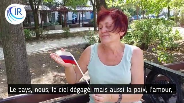 Donetsk A Célébré La Journée Du Drapeau Russe