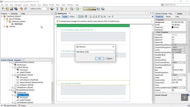 Java Swing Tree House UI Part 1 смотреть онлайн