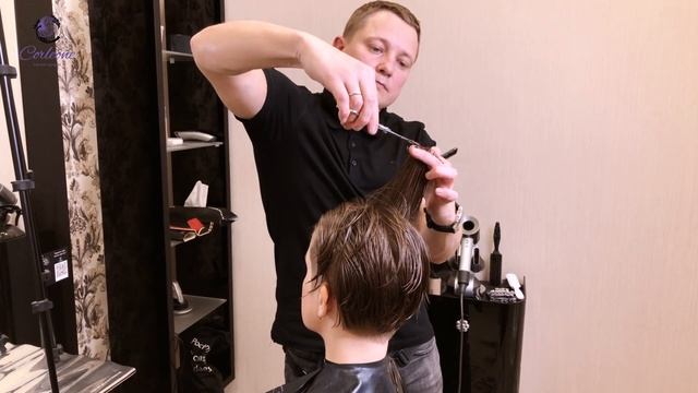 Креативная стрижка/Короткая женская стрижка смотреть онлайн