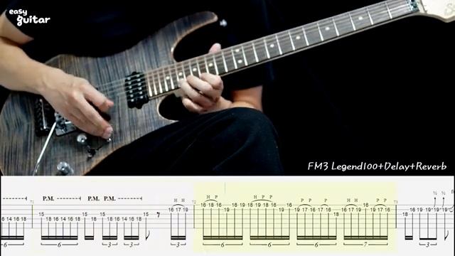Racer X - Scarified Guitar Lesson With Tab Part.2/2(Slow Tempo) смотреть онлайн