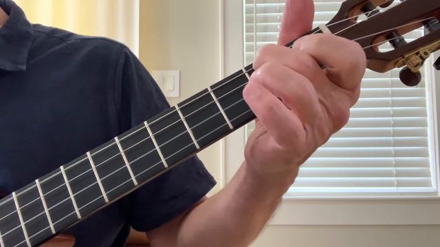 Something by George Harrison arranged for baritone ukulele смотреть онлайн