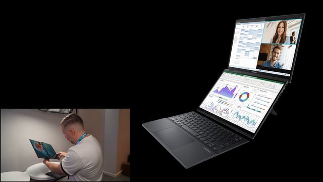 2024 Asus Zenbook DUO Hands On Overview! Two 3k OLED 120 Hz Displays, Intel ARC GPU, Crazy Design!