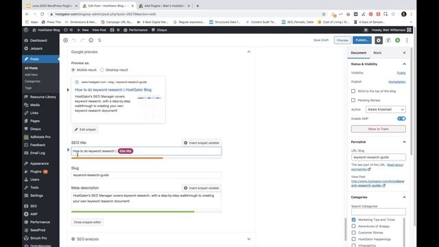 How To Start A Blog with WordPress - Plugins & Widgets смотреть онлайн