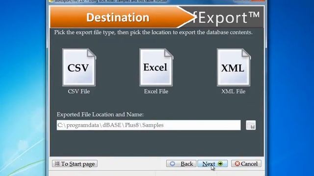 Working with dbfExport смотреть онлайн