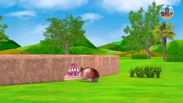 Hamster escapes the awesome maze for Pets in real life | Big Cat vs Hamster, Giant Lion Funny Game смотреть онлайн