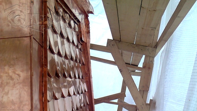 Кровля Медная чешуя. Кровельная работа обзор.