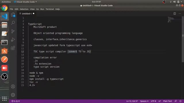 Introduction & Intstallation | #1 | TypeScript tutorial in Hindi смотреть онлайн