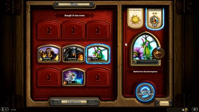 HearthStone Gameplay Ita PC Parte 1 - Introduzione - смотреть онлайн