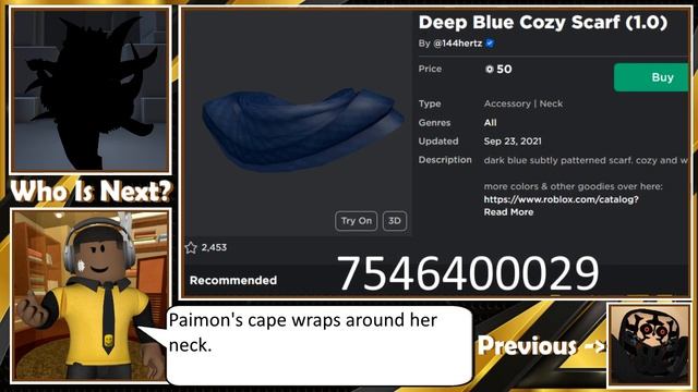 Genshin Impact - Paimon Roblox Cosplay Tutorial смотреть онлайн